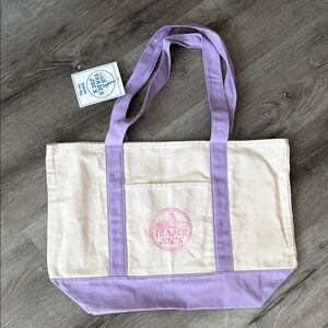 Trader Joe’s Lavender Tote Bag